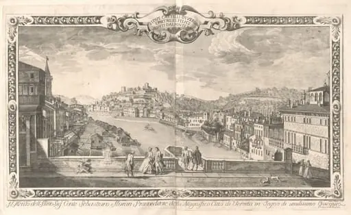 Lidue Castelli di Verona, S. Pietro Felice, Veduti dal Ponte Nuovo