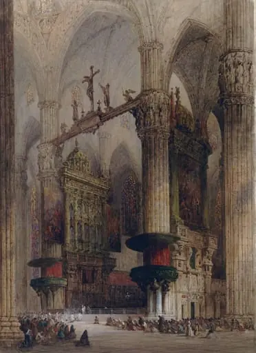 Interior of Milan Cathedral
