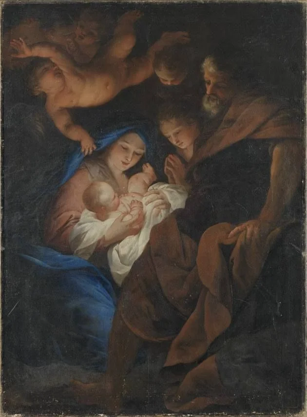 Geburt Christi, by Peter Strudel, unspecified, 1710