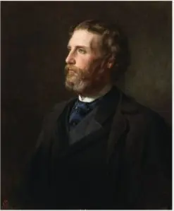 Portrait of Frederic William Burton (1816-1900), Artist and Director of the National Gallery, London