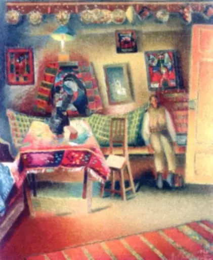 Interior românesc la Sâmbăta de Sus