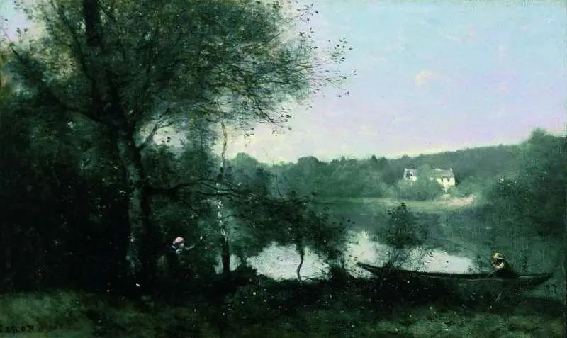 The Town of Avray, by the River