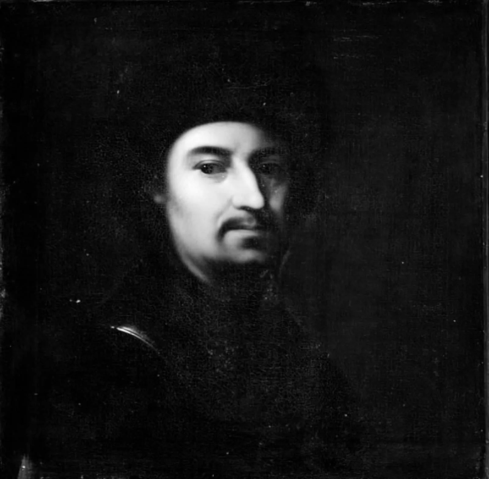 Portrait of a Man in Armour, by Unknown, unspecified, 1750