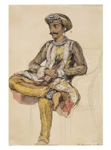 Ganpat Rao, Gaekwar of Baroda (r.1847-1856)