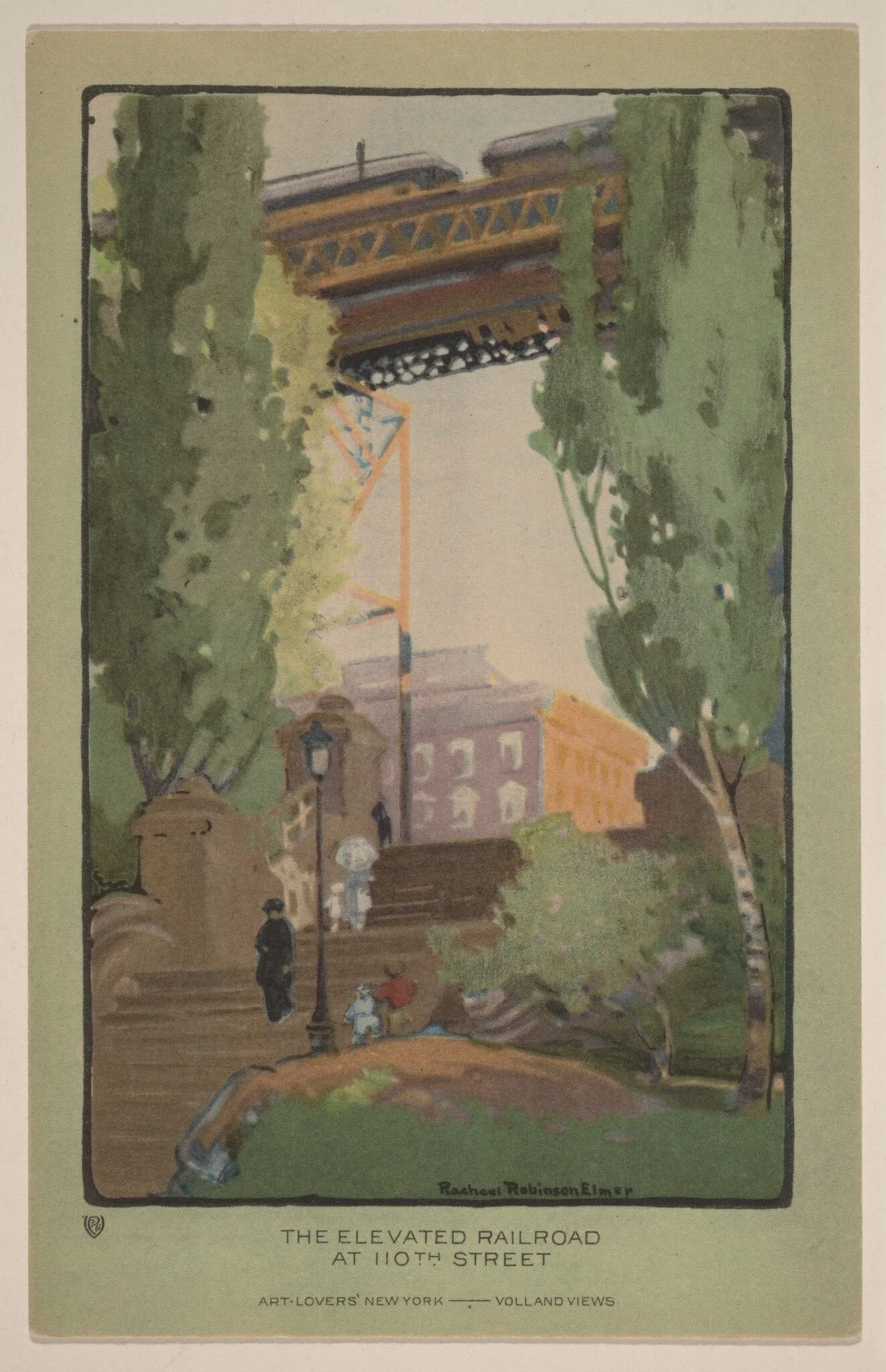 The Elevated Railroad at 110th Street