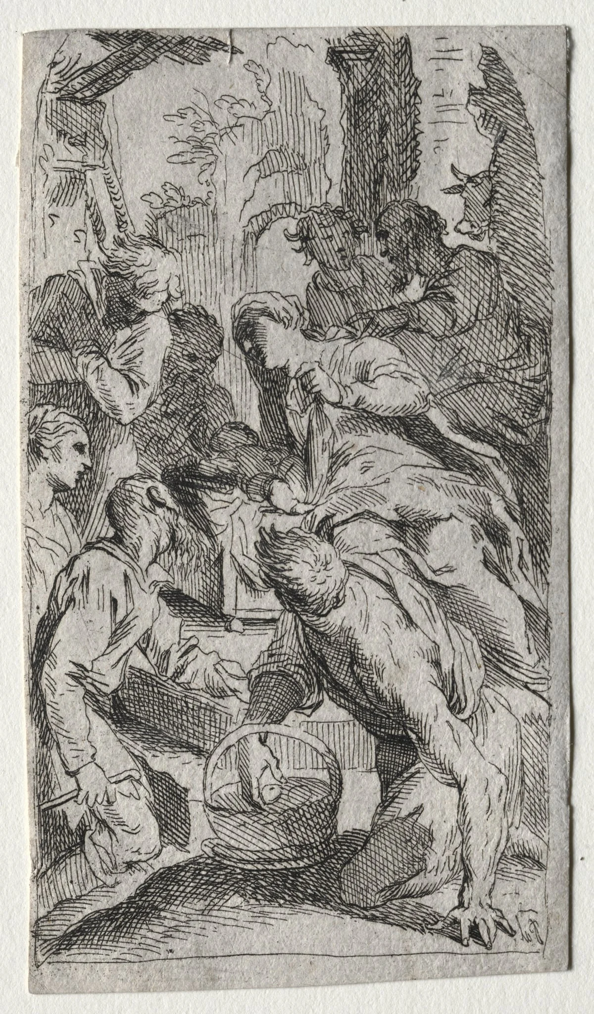 The Nativity, by Palma il Giovane, 1598