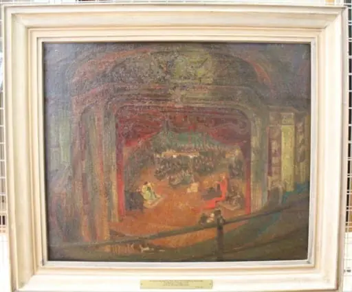 Sir Herbert Beerbohm Tree rehearsing 'Henry VIII' by William Shakespeare at His Majesty's Theatre