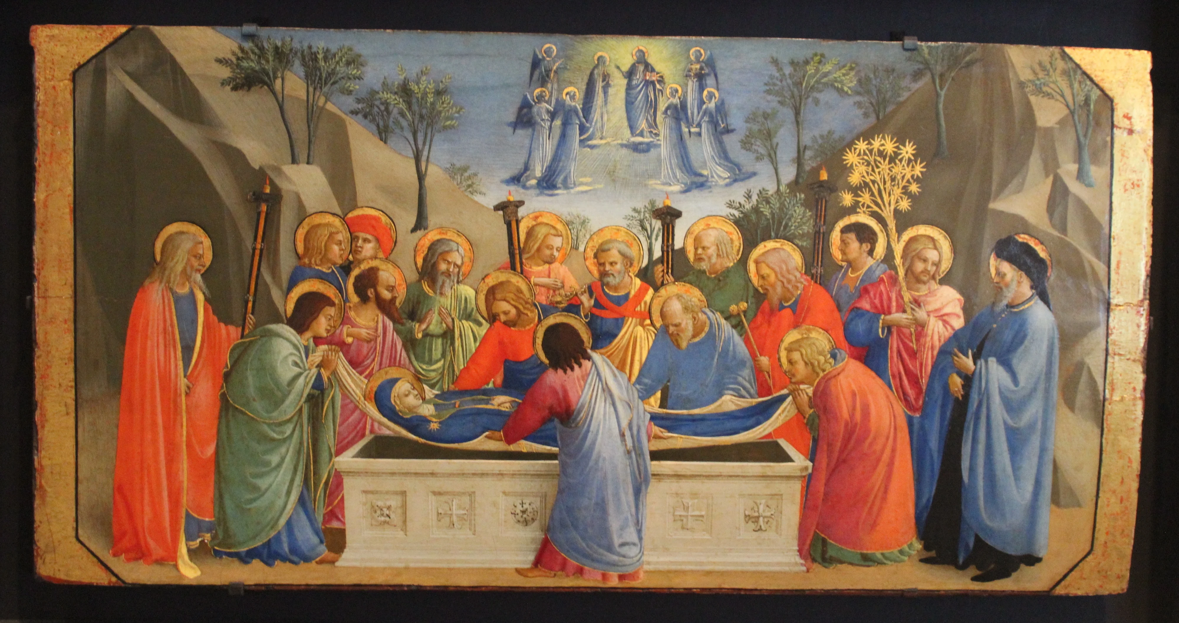 Dormition of the Virgin, by Fra Angelico, unspecified, 1425