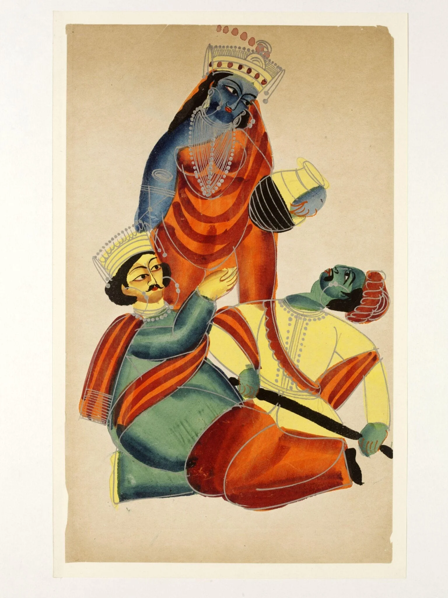 Mohini, by Unknown, paint, 1890