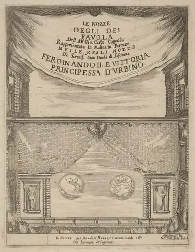 Le Nozze degli Dei: Frontispiece