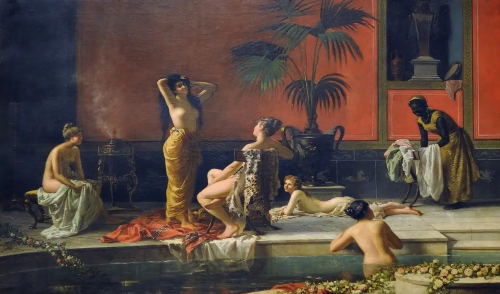 Pompeian bath
