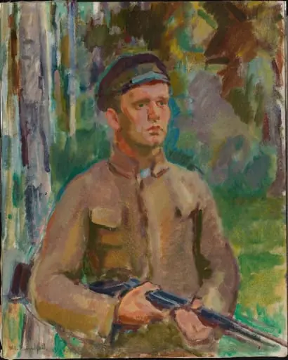 Metsästäjä (metsänhoitaja Gunnar Arnkil)