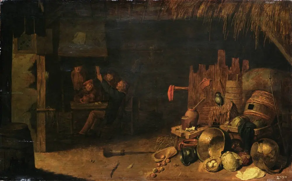 Peasant interior