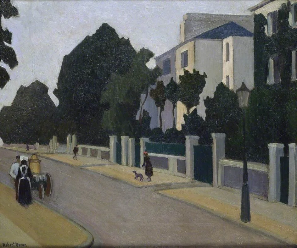Queen's Grove, St John's Wood, by Robert Bevan, oil, 1918