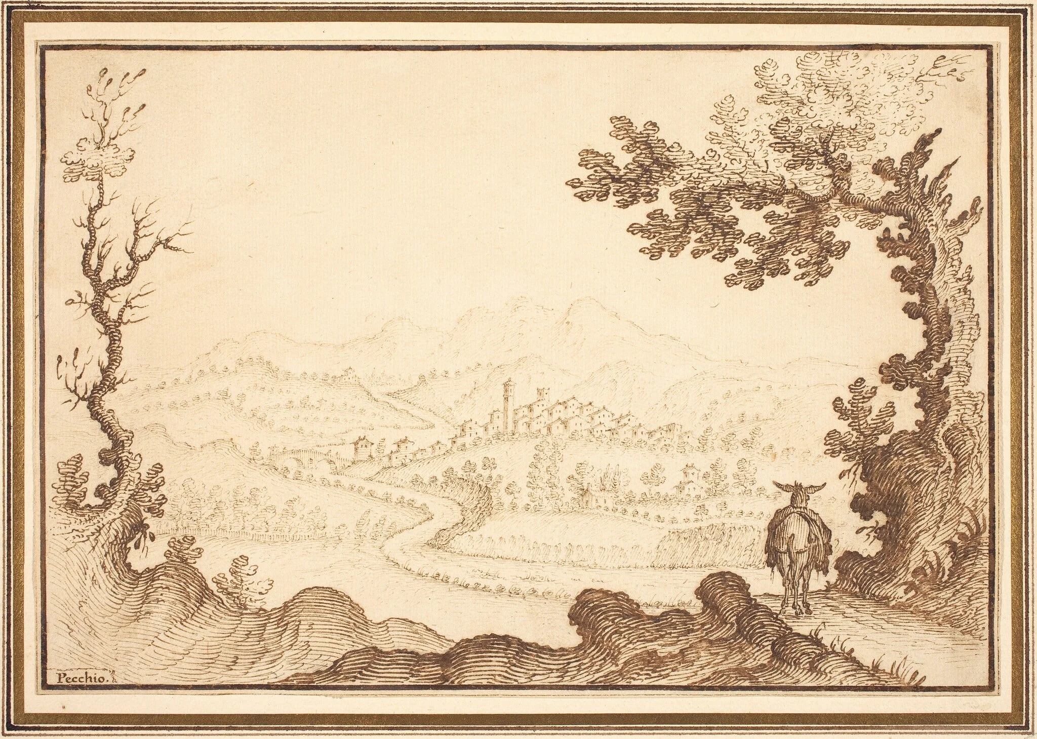 A Landscape Near Pecchio