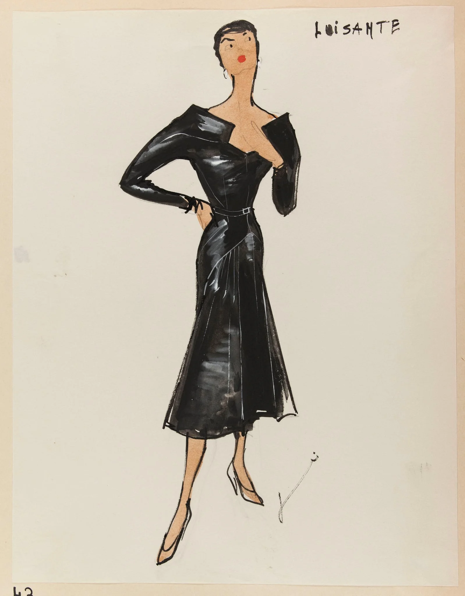 Luisante, by Marie-Louise Carven, 1952