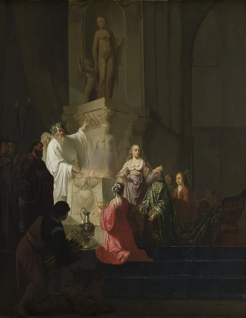 The idolatry of King Solomon