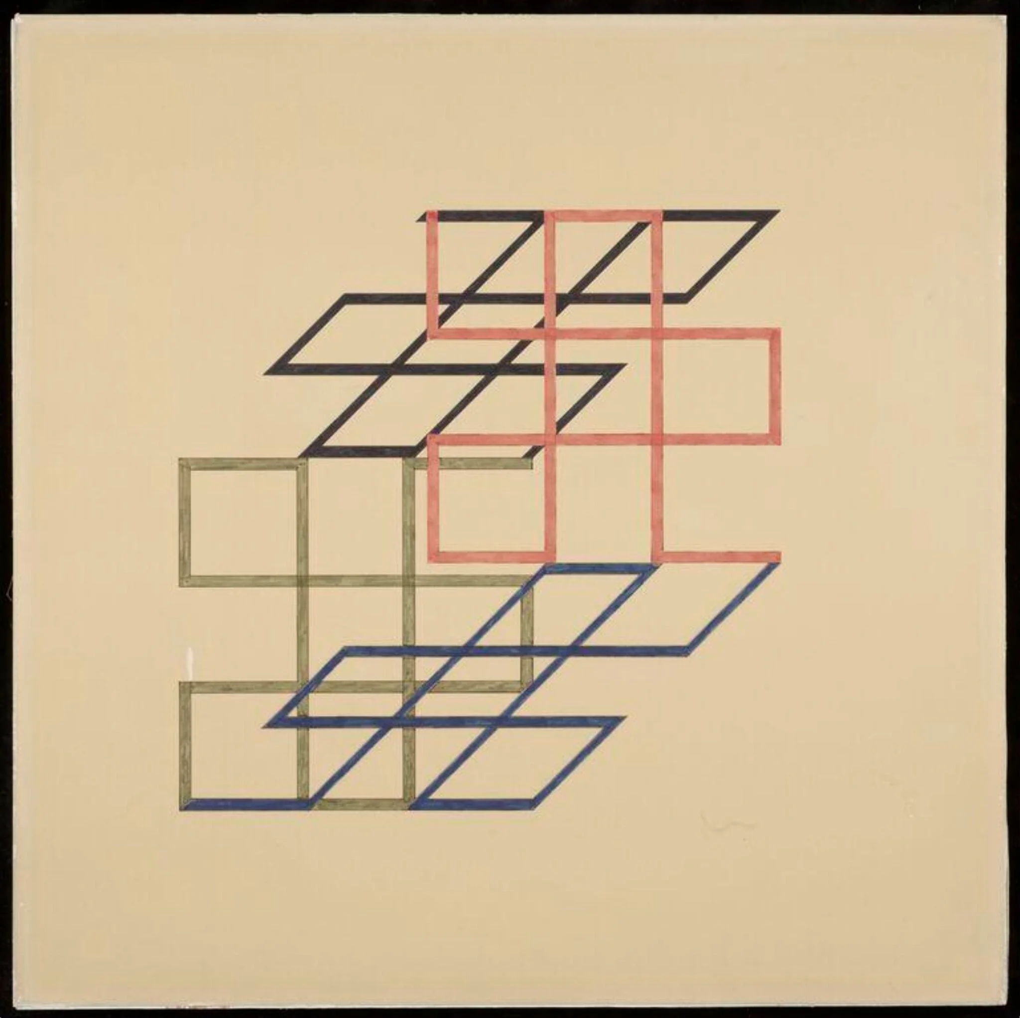 Drawing for Relief 1967-68