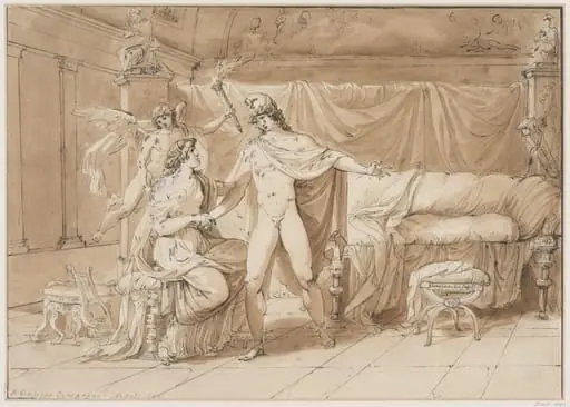 Paris and Helen, with Hymen