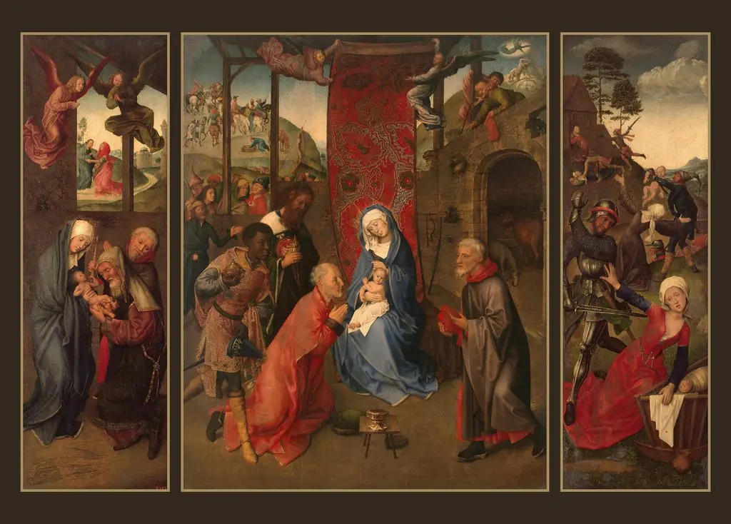 Adoration of the Magi (Triptych)