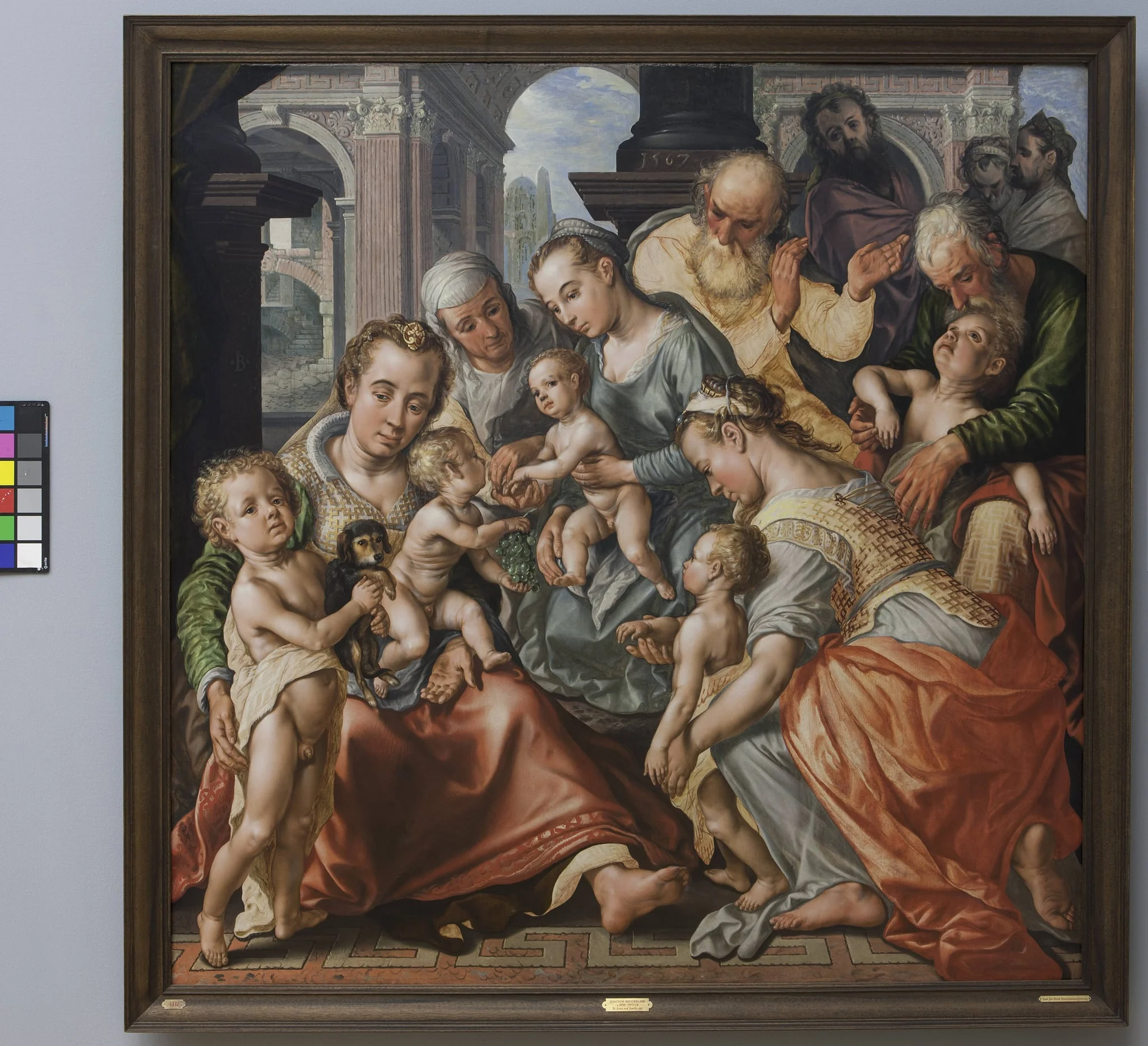 The Holy Kinship, by Unknown, 1567