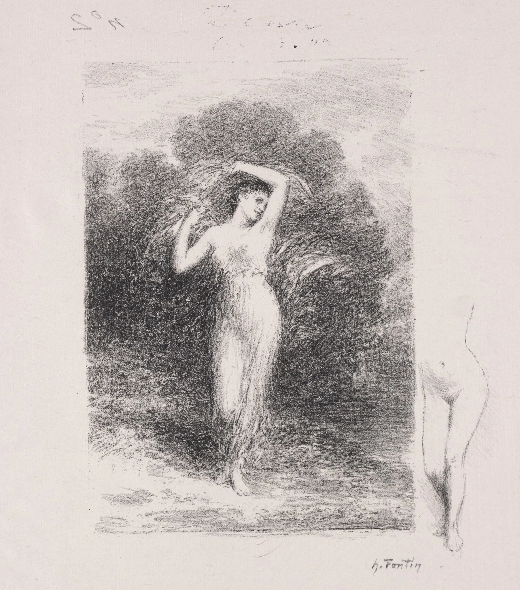 La jeune malade, by Henri Fantin-Latour, 1903