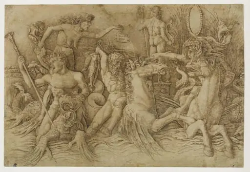 The battle of the sea gods