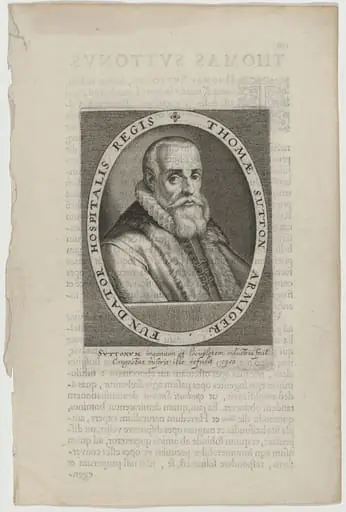 Thomas Sutton, Founder of the Charterhouse