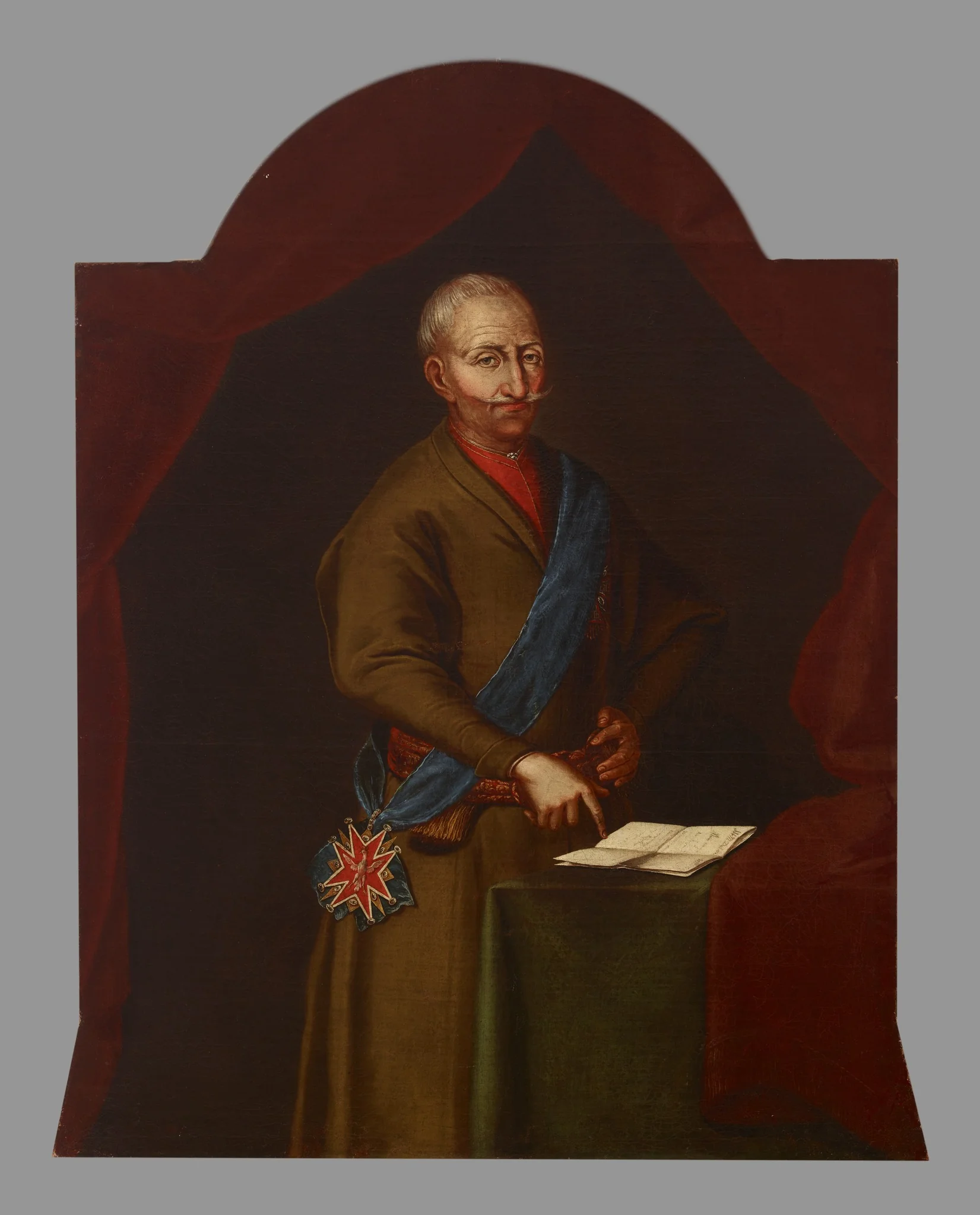 Portrait of Franciszek Stadnicki, Commander of KaIIsz and Governor of Ostrzeszów (1742-1810)