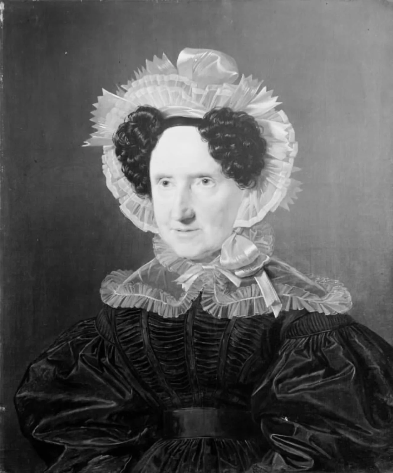 Hedevig Margrethe Thomsen, f. Jürgensen. Museumsmanden C.J. Thomsens moder, by Unknown, 1850