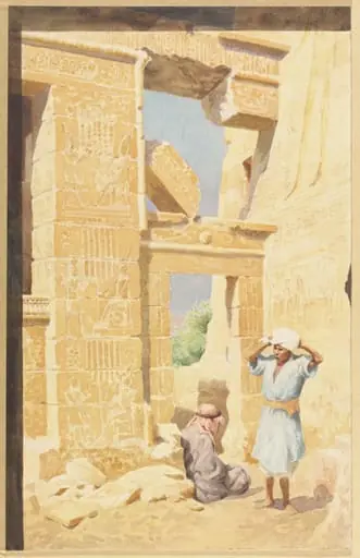 A Doorway at Philae