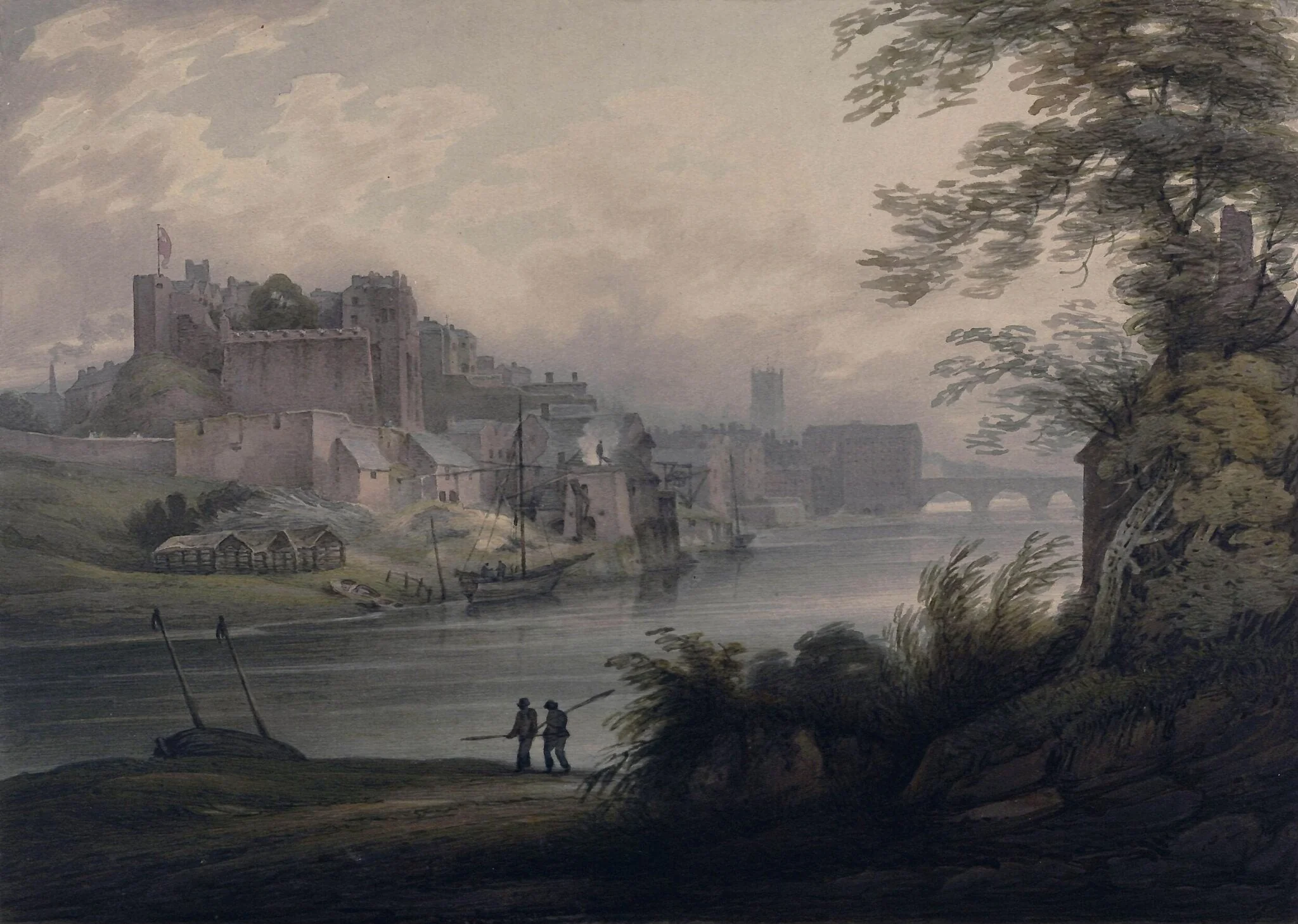 Chester from the river