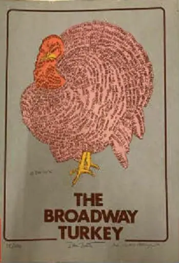 Print of The Broadway Turkey