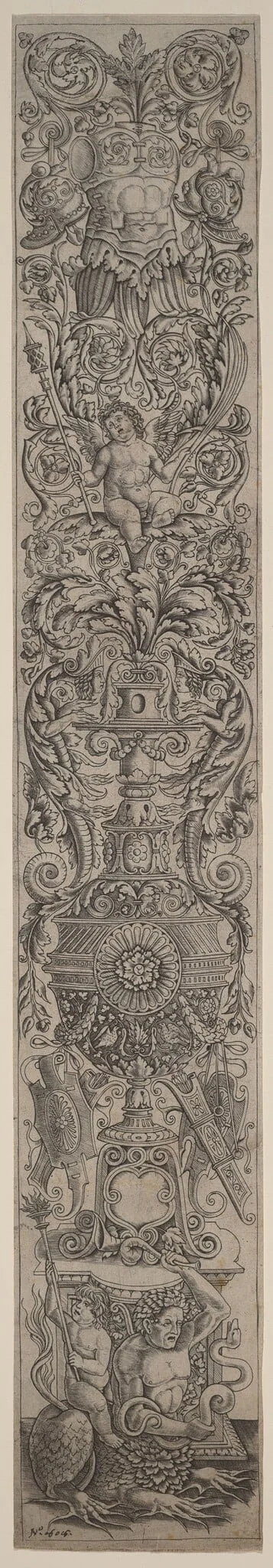 Ornament Panel: Triton Ridden by a Child