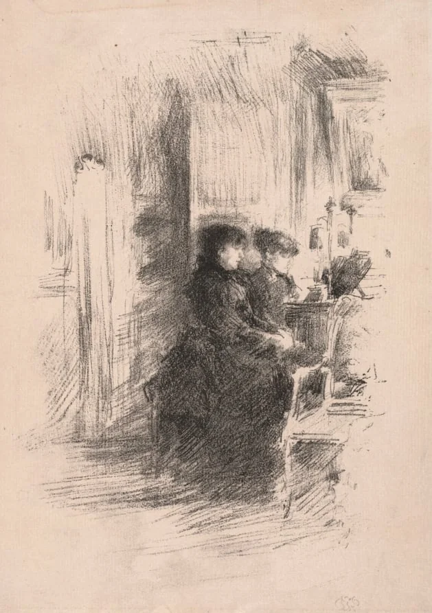 The Duet, by James McNeill Whistler, 1894