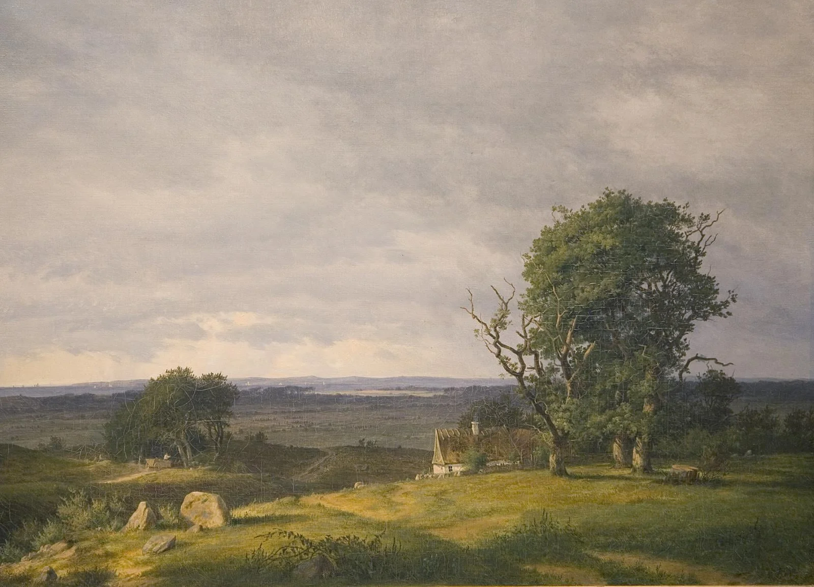 Landskab fra Esromegnen, by Unknown, 1840