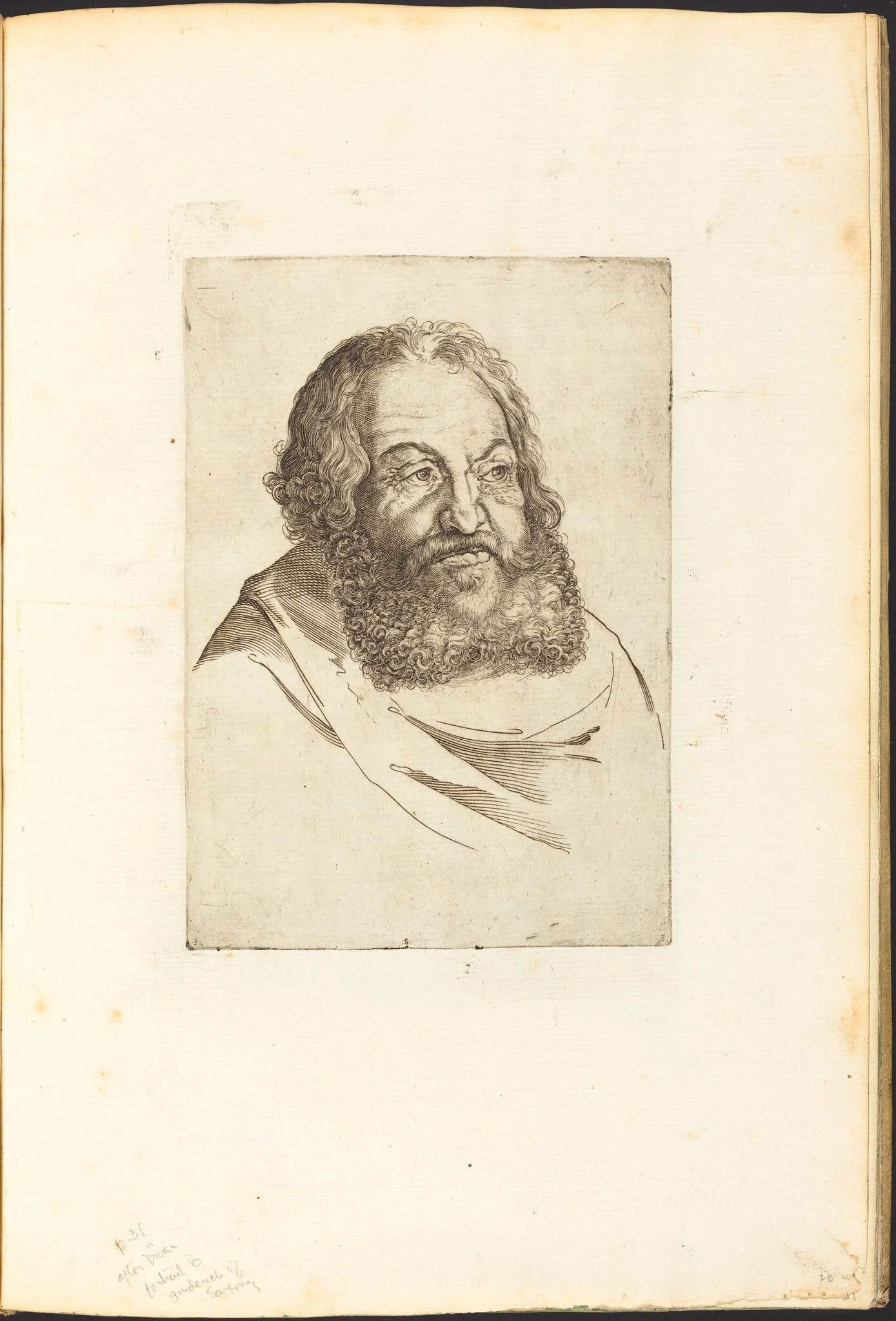Print from Drawing Book, by Luca Ciamberlano, ink, 1615