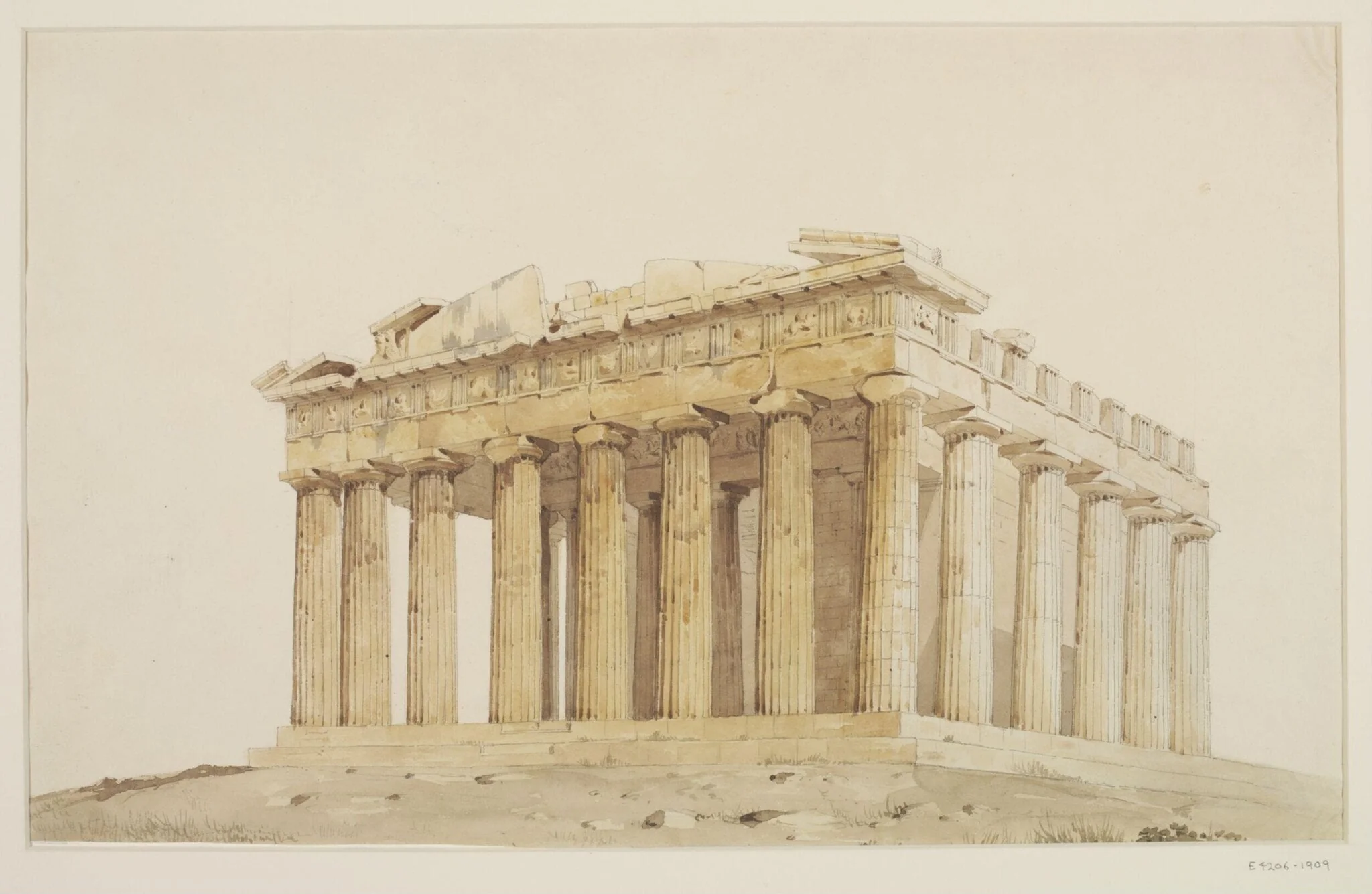 Untitled, by Henry William Inwood, 1818