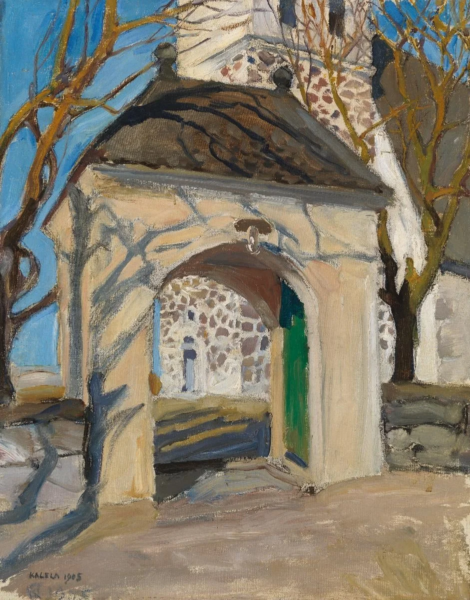 Rauman kirkko, by Akseli Gallen-Kallela, unspecified