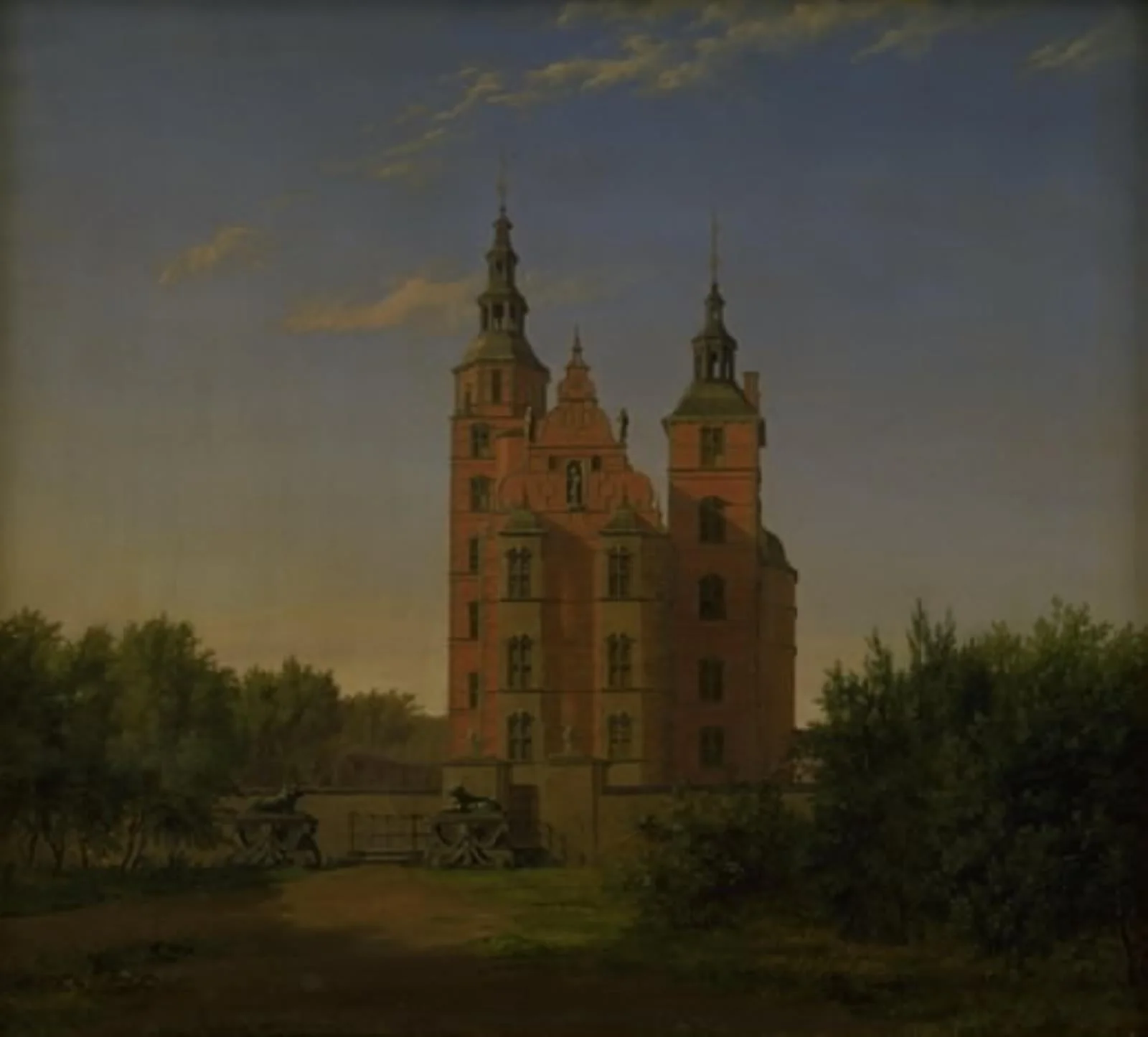Rosenborg Slot, by Unknown, 1842