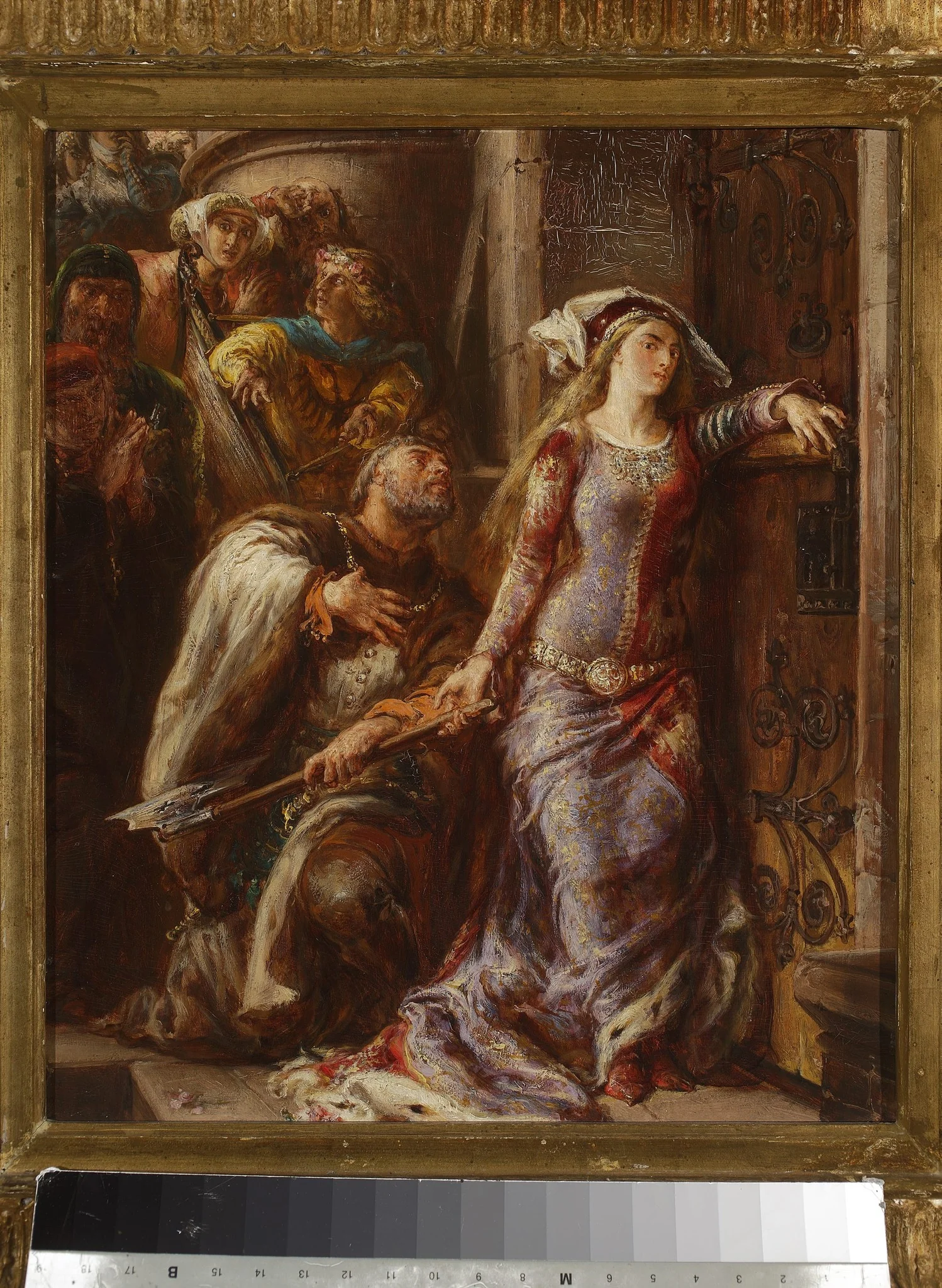 Queen Jadwiga and Dymitr of Goraj