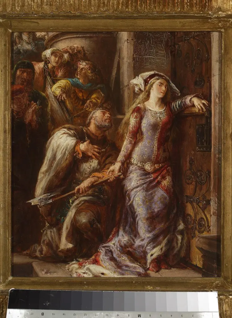 Queen Jadwiga and Dymitr of Goraj