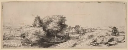 Landscape with a Milkman