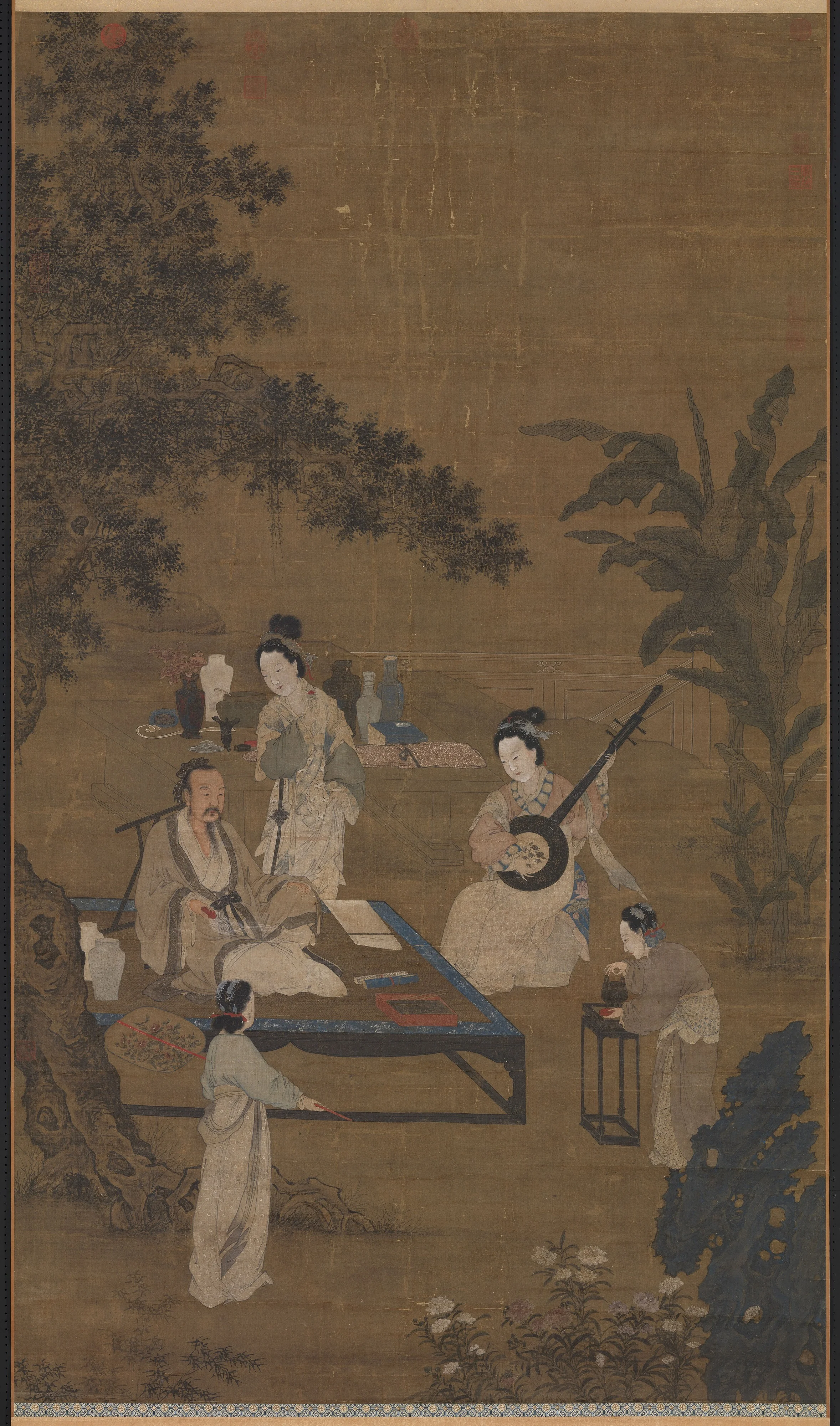 Listening to the Lute, by Li Song, unspecified