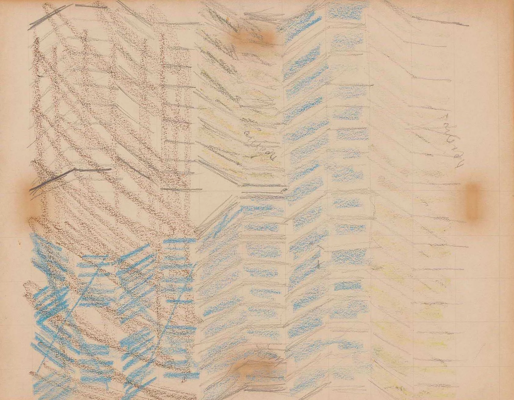 Θραύσμα σπουδής για το Γράμμα Υ, by Chryssa (Vardea-Mavromichali), 1965