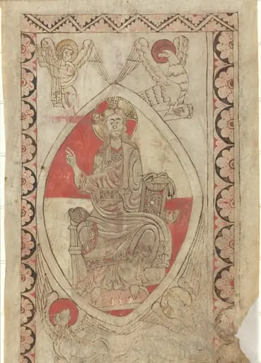 Christ in Majesty [recto]