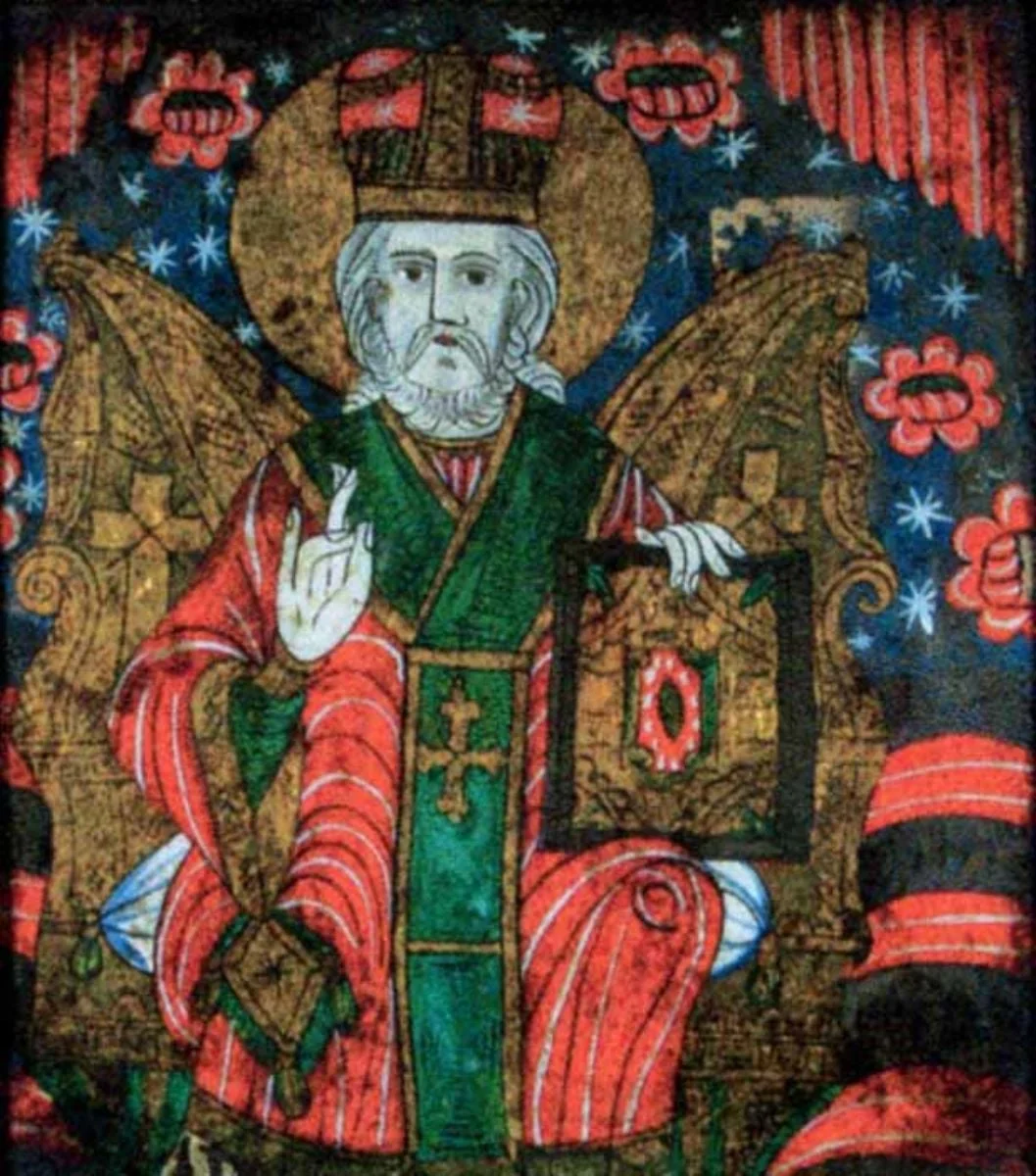 Sfântul Nicolae Ierarh, by Unknown, 1850