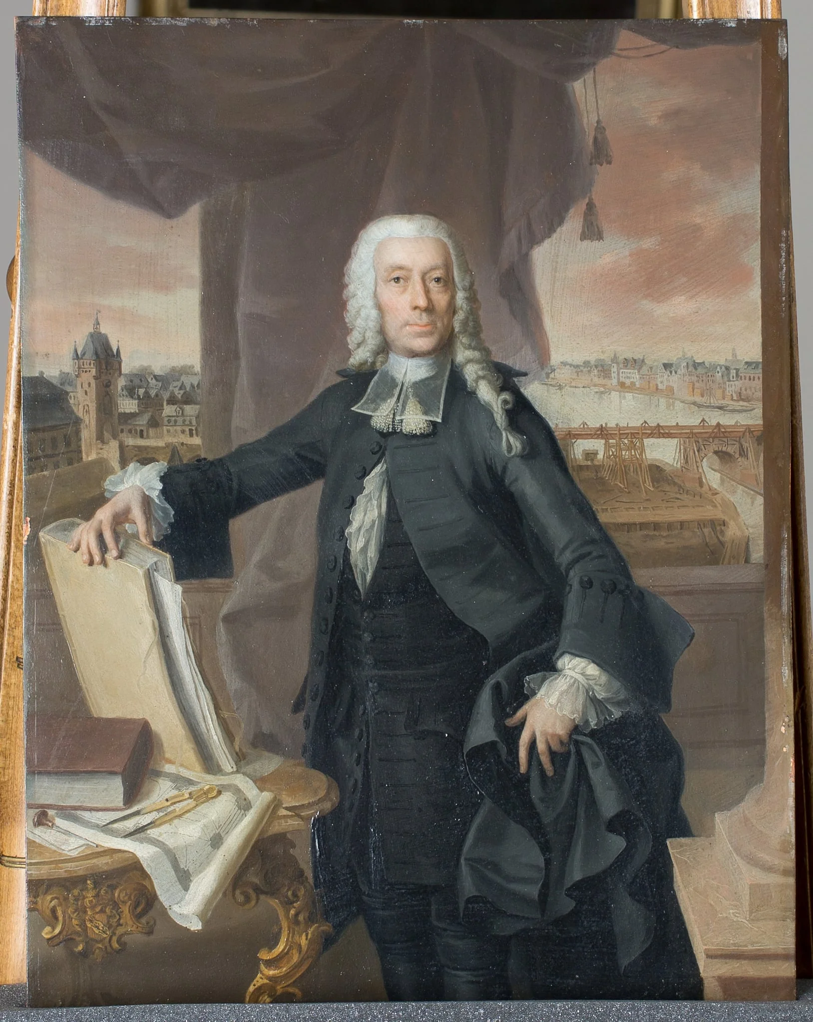 Bildnis des Johann Friedrich von Uffenbach, by Unknown, 1850