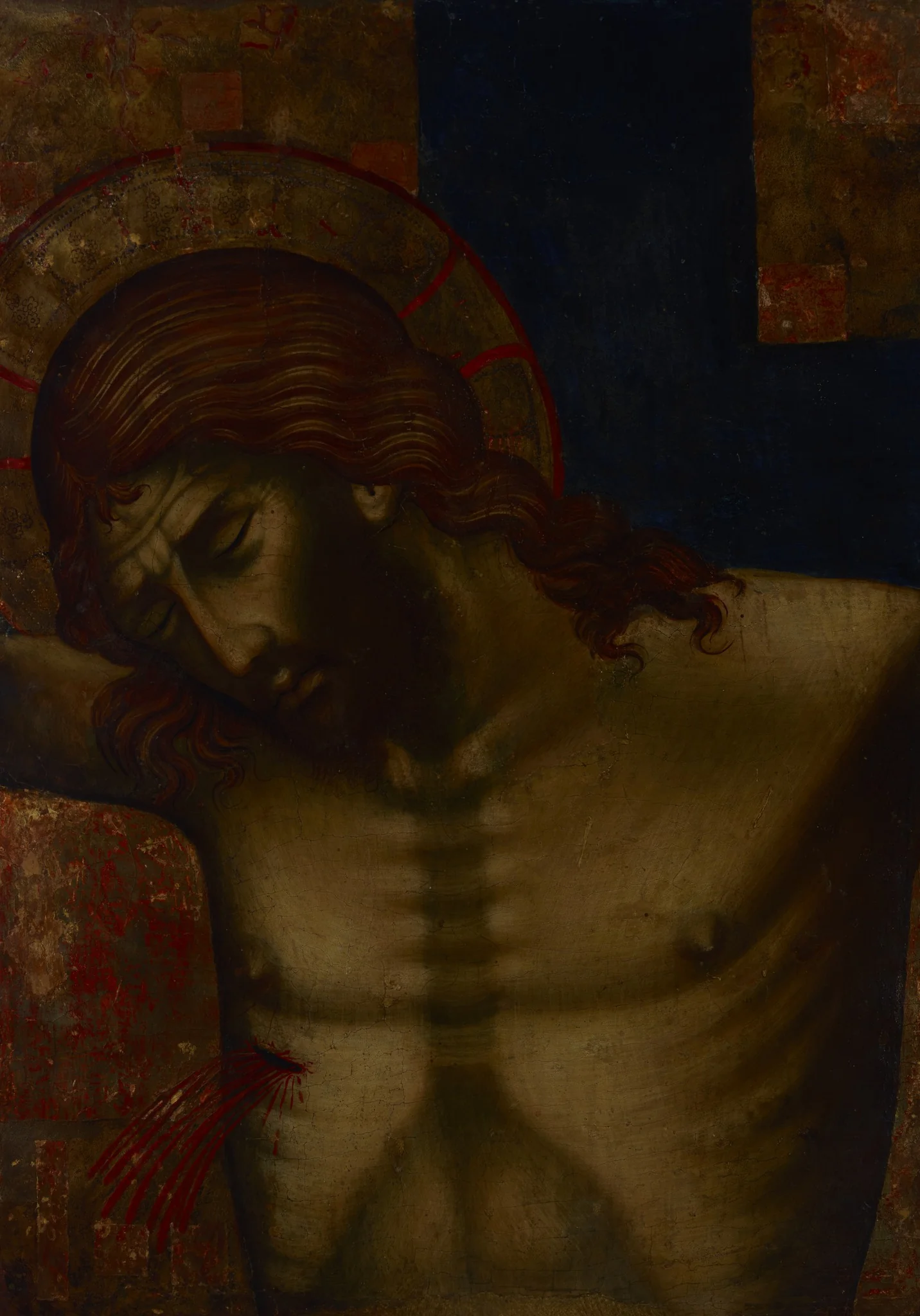 Crucifixion – Fragment of a Croce Dipinta, by Paolo Veneziano, unspecified, 1333
