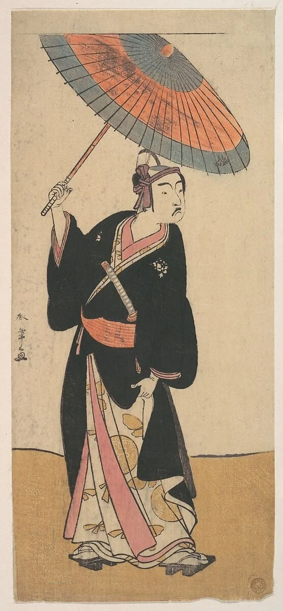 Untitled, by Katsukawa Shunshō, ink, 1784